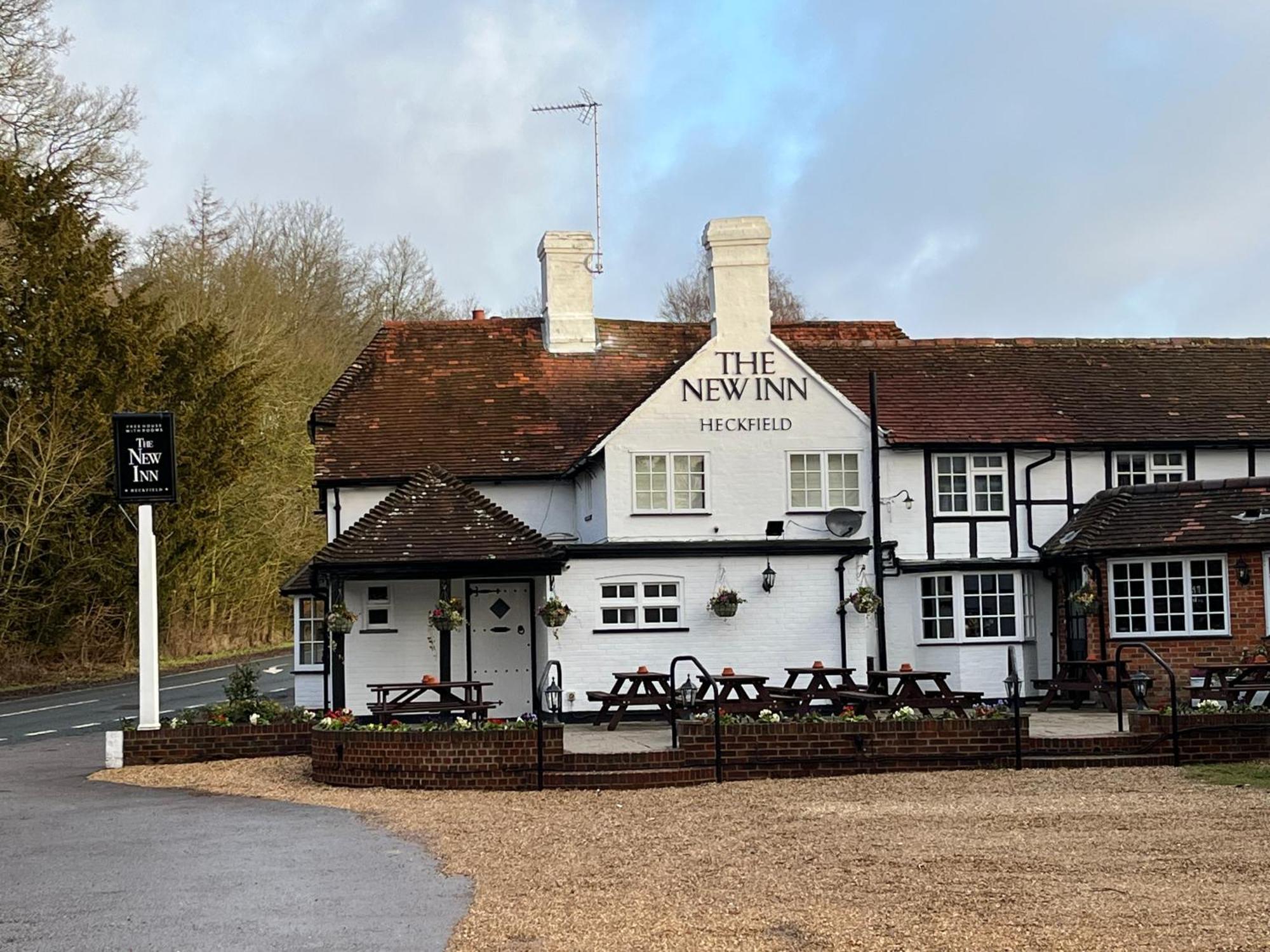 The New Inn Heckfield Hook  Esterno foto